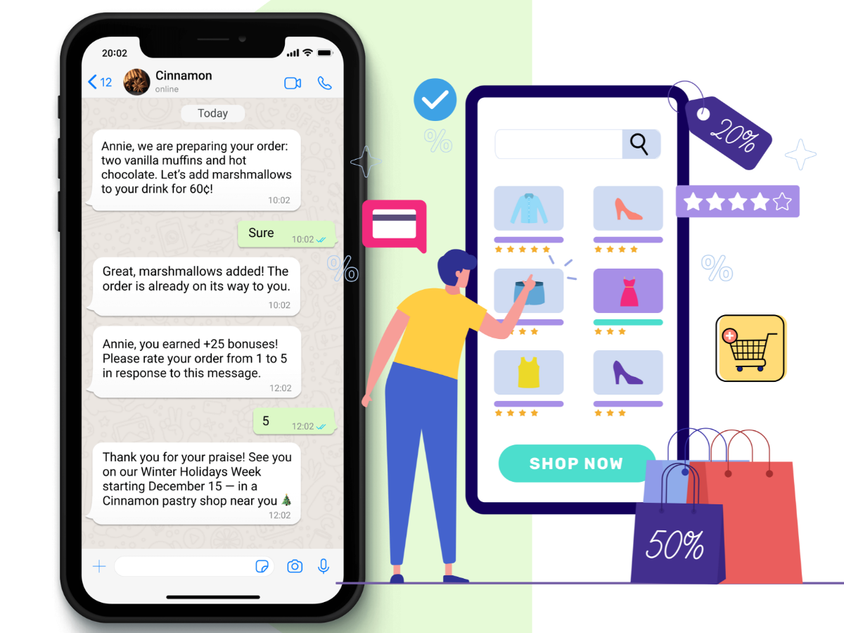 Automate sales on WhatsApp
